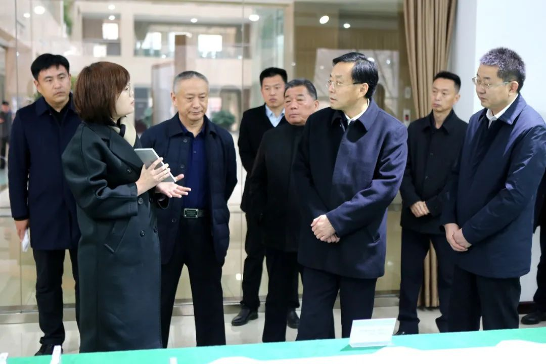 鄒平市委副書記、代市長張謙一行來山東三星集團調(diào)研