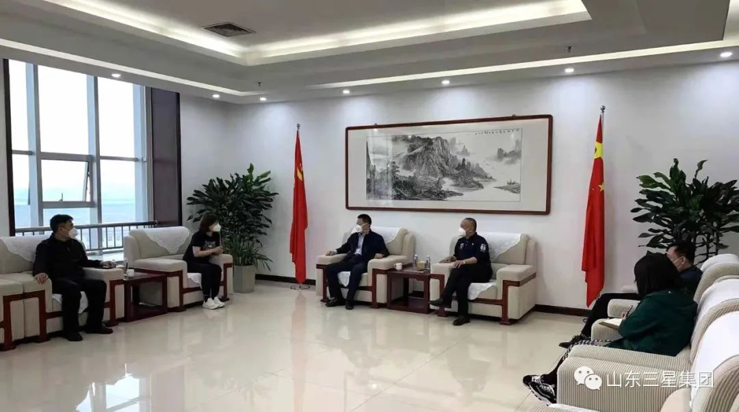 鄒平市委常委、宣傳部長，副市長商獻(xiàn)文到山東三星集團(tuán)調(diào)研疫情防控和生產(chǎn)經(jīng)營情況