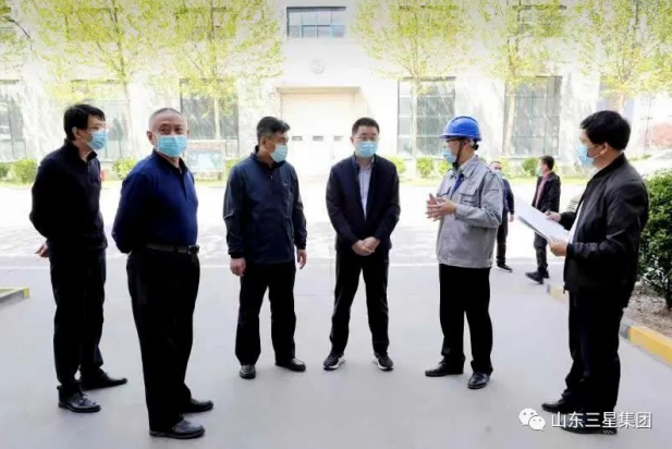鄒平市委常委、宣傳部長，副市長商獻(xiàn)文來山東三星集團(tuán)調(diào)研