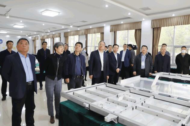 中國信達黨委委員、副總裁胡繼良一行來山東三星集團參觀調研